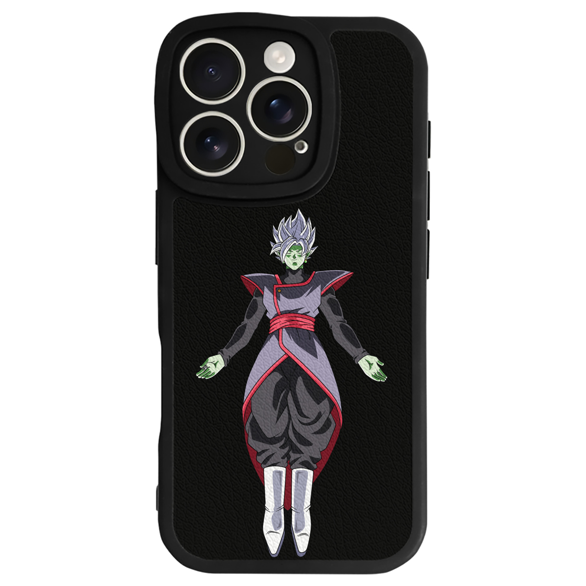 （画像用） ドラゴンボール ベジット DRAGON BALL Vegetto 【iPhone 16シリーズ対応】シリコンスマホケース（レザー調） 材質：シリコン
